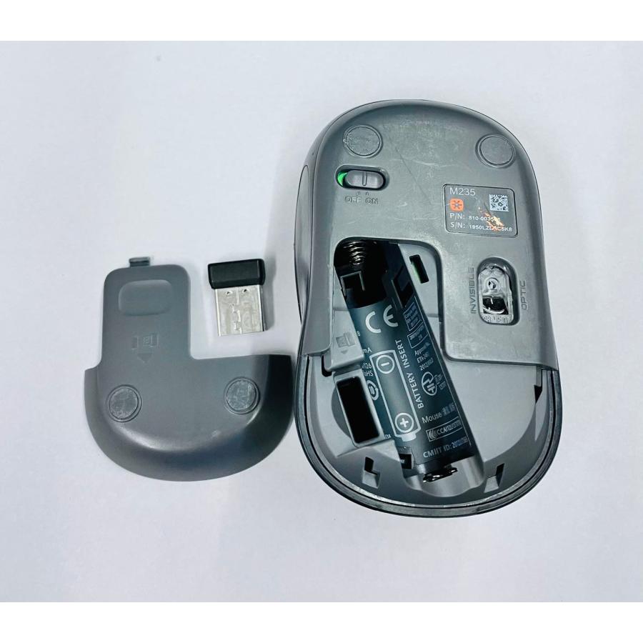 YS0279☆中古品☆Logicool ロジクール ワイヤレスマウス M235 : 桜の国