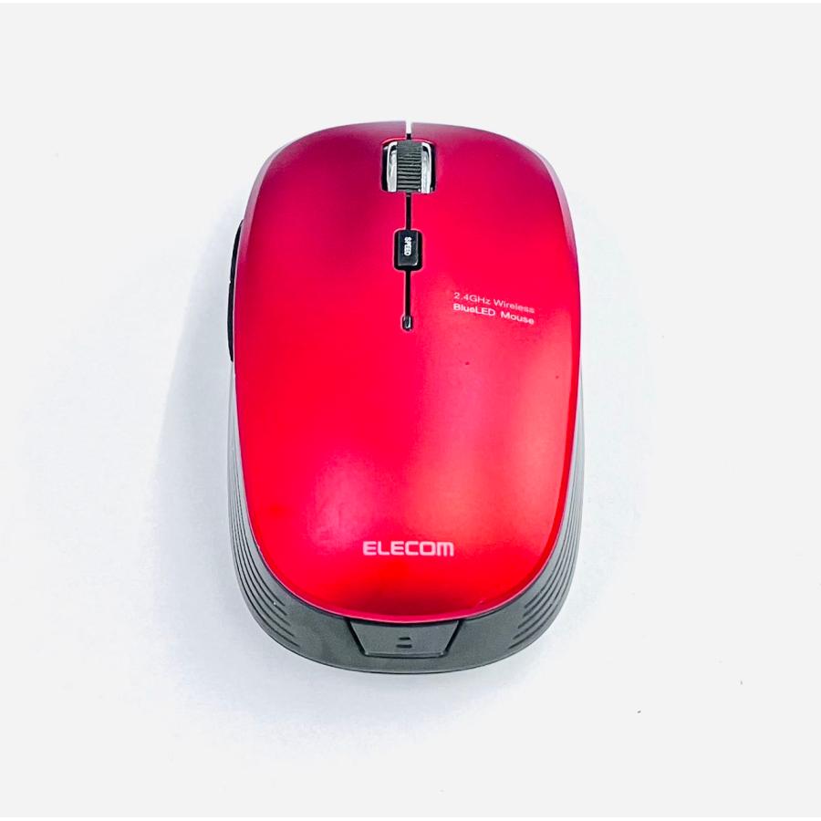 YS0287☆中古品☆ELECOMエレコム ワイヤレスマウスM-BL21DB 静音ボタン