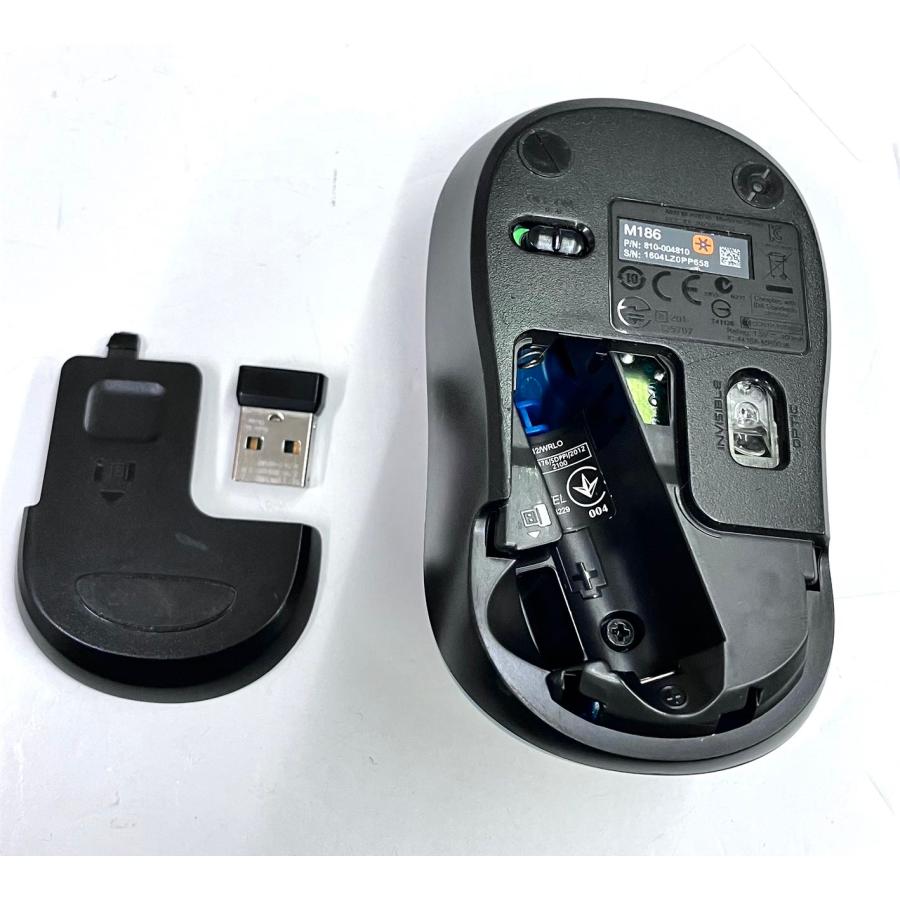 YS0305☆中古品☆Logicool ロジクール ワイヤレスマウス M186 : 桜の国