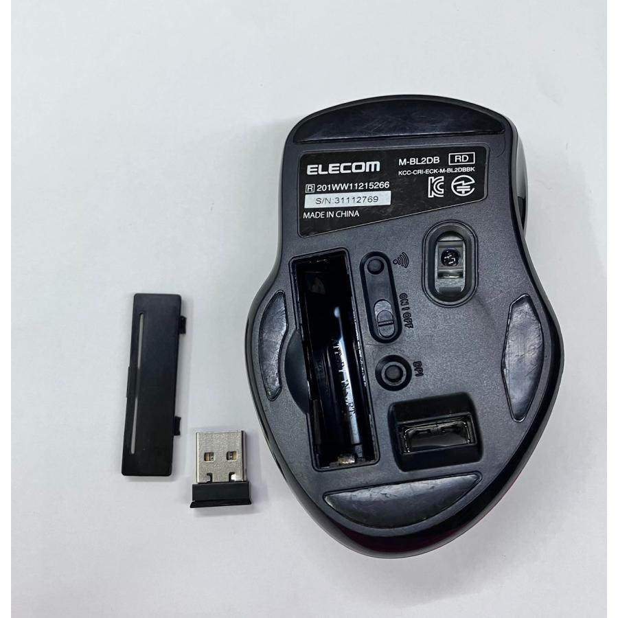 YS0396☆中古品☆ELECOMエレコム ワイヤレスマウスM-BL2DB 無線（2.4 