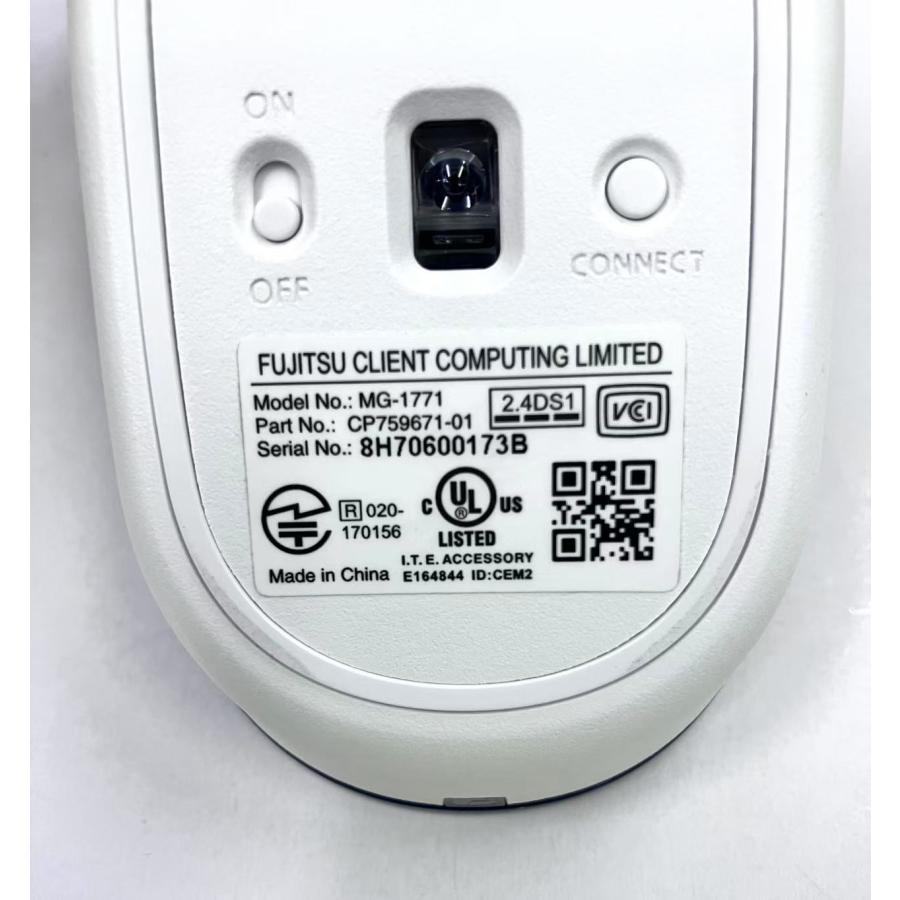 YS0440☆中古品☆富士通FUJITSU 純正ワイヤレスマウス MG-1771