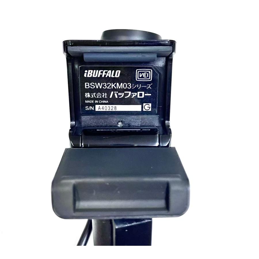 YS0489★動作品★iBUFFALO マイク内蔵320万画素WEBカメラ F2.2ガラスレンズ搭載 BSW32KM03 |  | 02