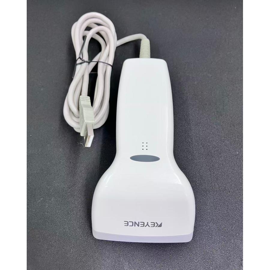 YS0491☆中古品☆KEYENCE CCD式ハンディバーコードスキャナ USBタイプ