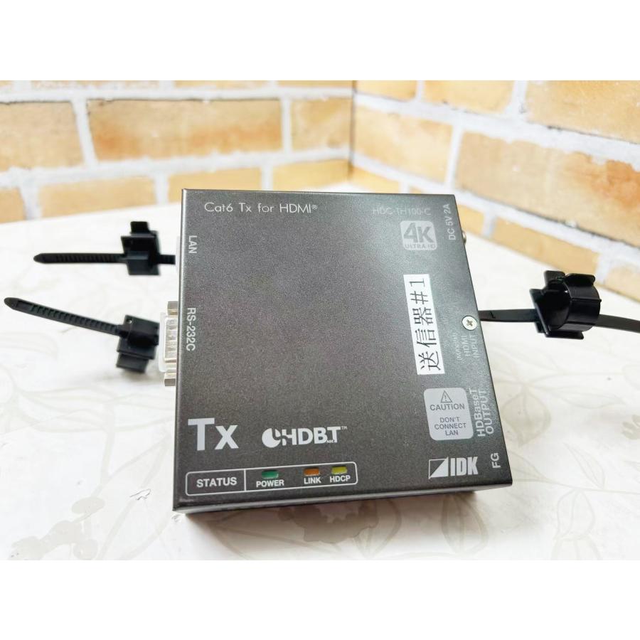 YS0525☆IDK HDC-TH100-C HDMI ツイストペアケーブル延長器 HDBaseT