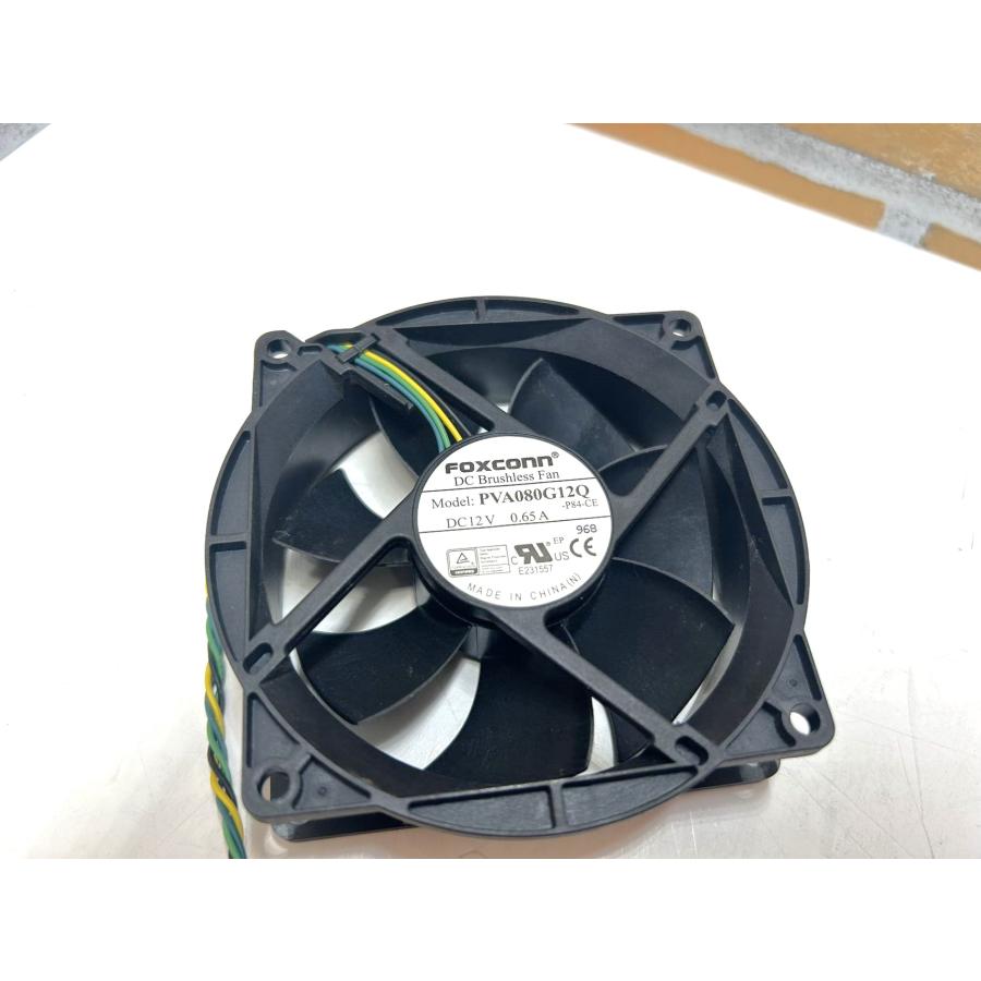 YXS1120☆ 中古 ☆Foxconn CPU冷却ファンPVA080G12Q-P84-CE 4