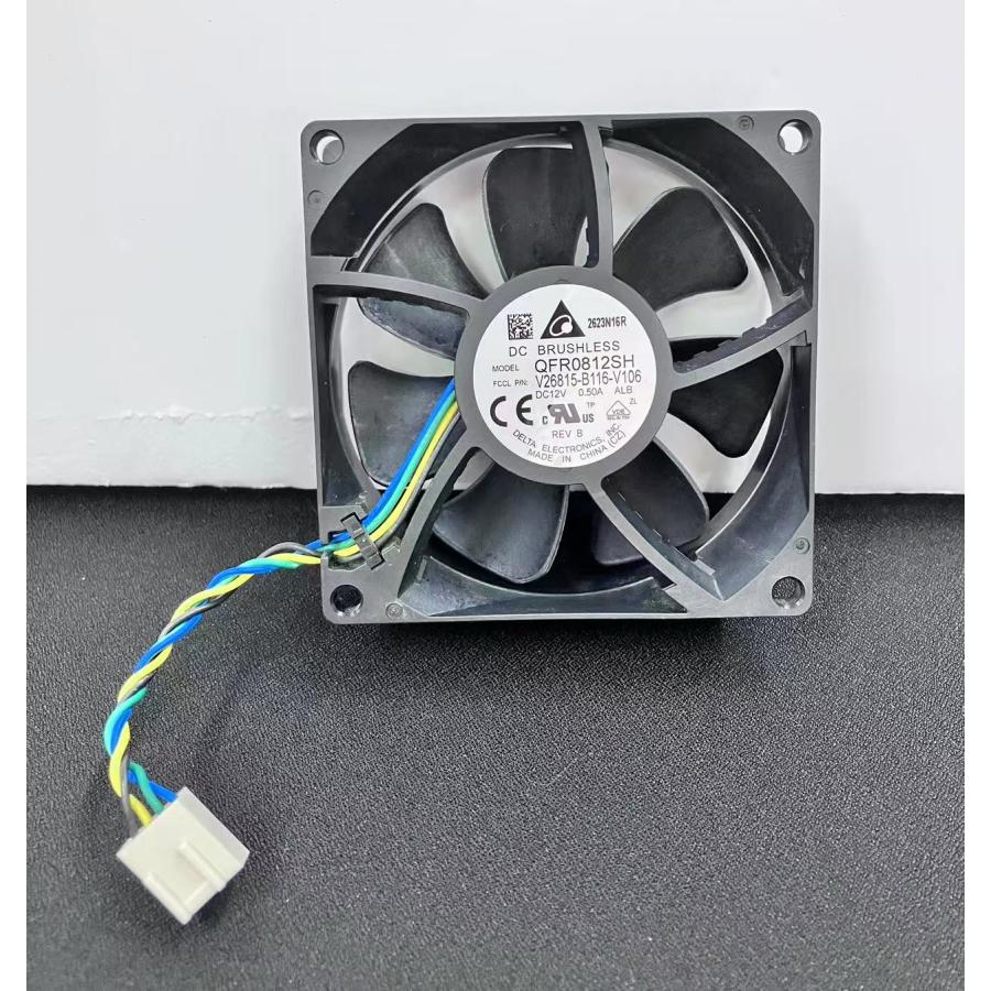 YXS1283☆中古☆DELTA PC冷却ファンQFR0812SH/V26815-B116-V106 12V