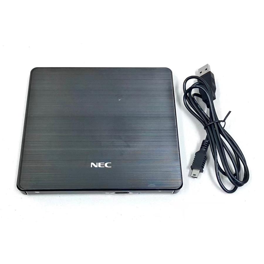YXS1390☆中古品☆NEC 外付けDVDドライブ GP60NB60 USBケーブル付き
