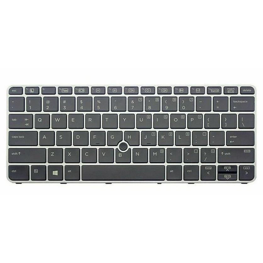 HP ノートPC シルバー 日本語キーボード YXS1457☆現状品☆HP EliteBook ノートパソコン用 英語キーボード