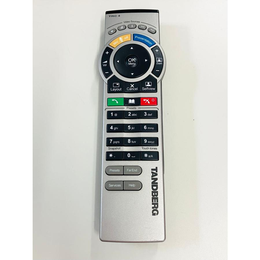 YXS147☆中古動作品☆Tandberg TRC4 リモコン MPXまたはEDGE YXS147☆中古動作品☆Tandberg TRC4 リモコン MPXまたはEDGE