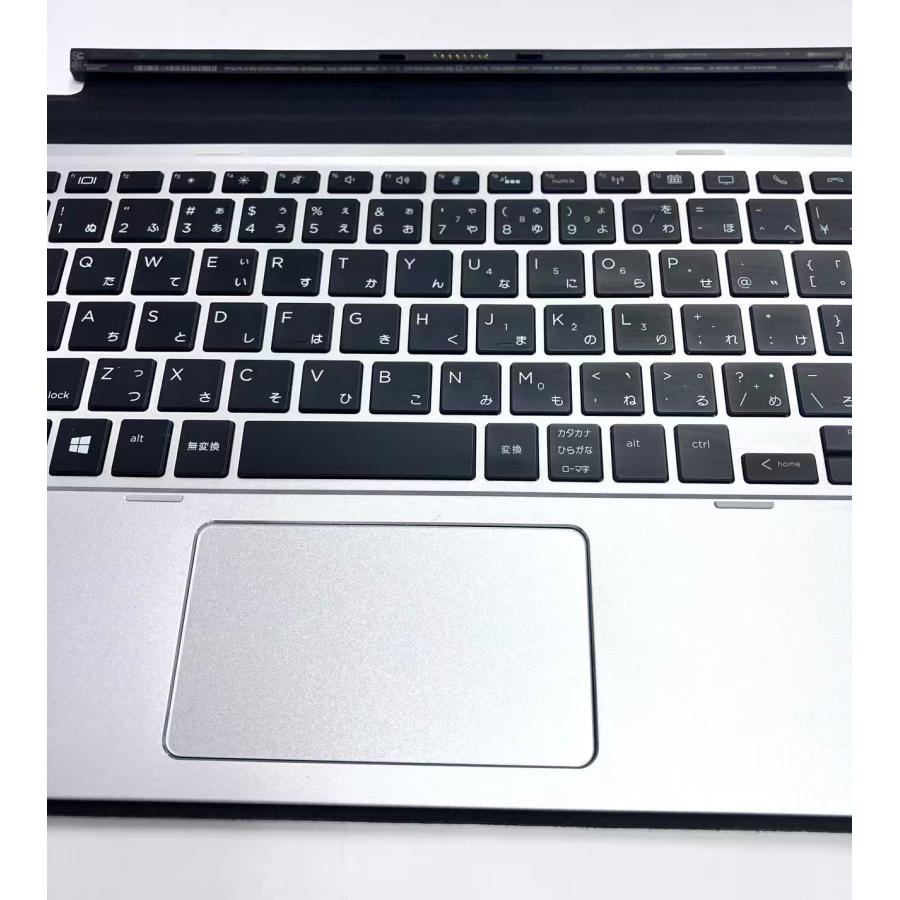 HP ノートPC シルバー ホワイトキーボード YXS1551☆中古品☆HP Elite x2 1012 G2コラボレーションキーボード