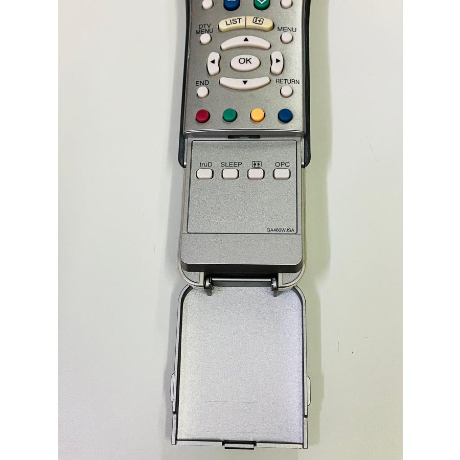 YXS192☆中古動作品☆SHARPシャープ LCDTV テレビリモコンGA460WJSA