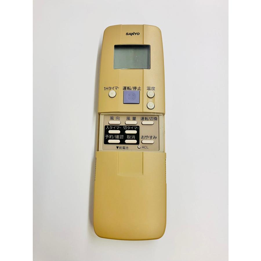 YXS379☆中古動作品☆ 三洋電機 サンヨー エアコンリモコン RCS-A1