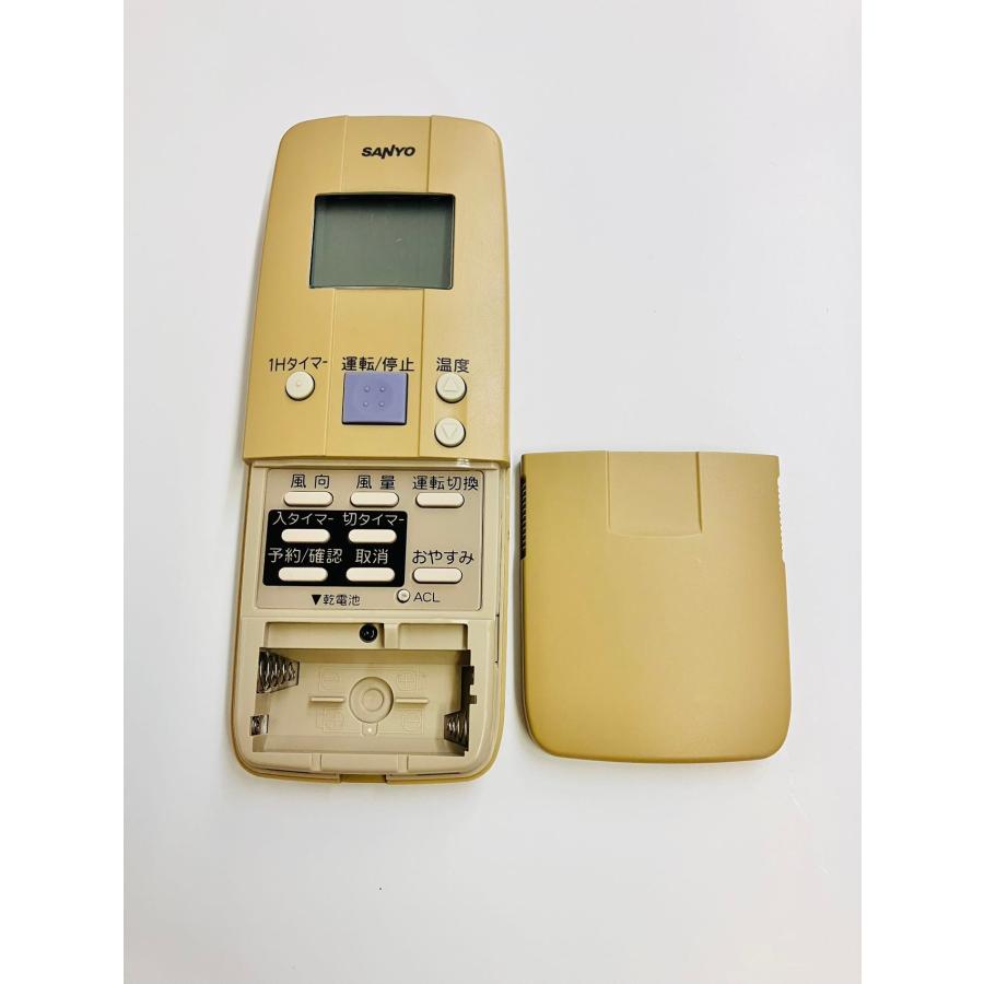 YXS379☆中古動作品☆ 三洋電機 サンヨー エアコンリモコン RCS-A1