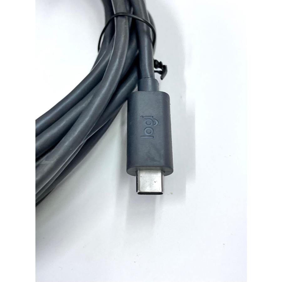 YXS771★中古品★Logi USBケーブル USB Type A（オス）−USB Type C（オス）5ｍ｜snk｜03