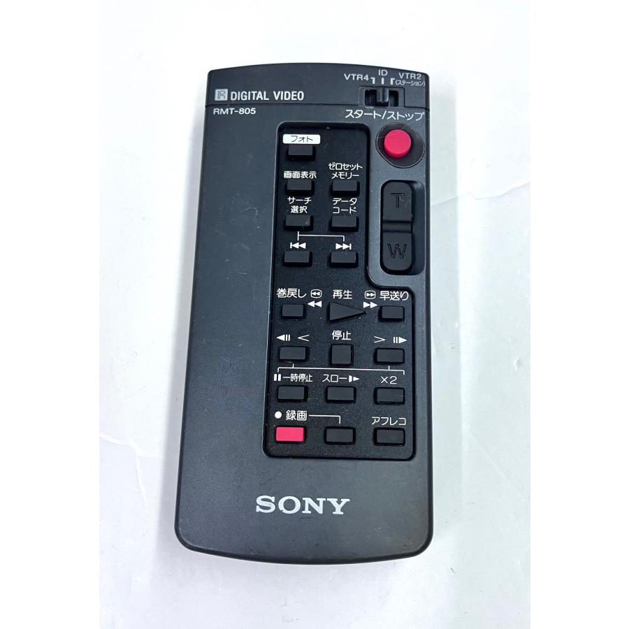 YXS859☆中古動作品☆ソニー SONYビデオカメラリモコンRMT-805