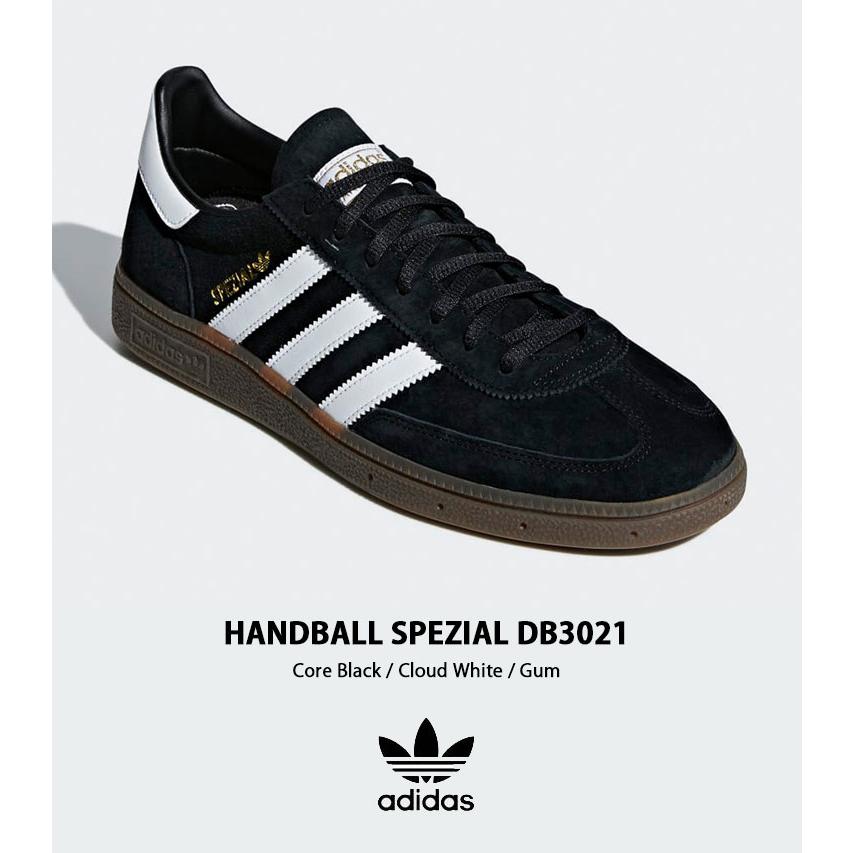 adidas originals アディダス スニーカー HANDBALL SPEZIAL Core Black / Cloud White ...