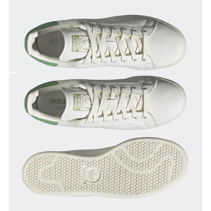 adidas Originals アディダス スニーカー STAN SMITH FZ6436 スタンスミス WHITE GREEN レザー 本革 ホワイト グリーン メンズ レディース｜snkrs-aclo｜03