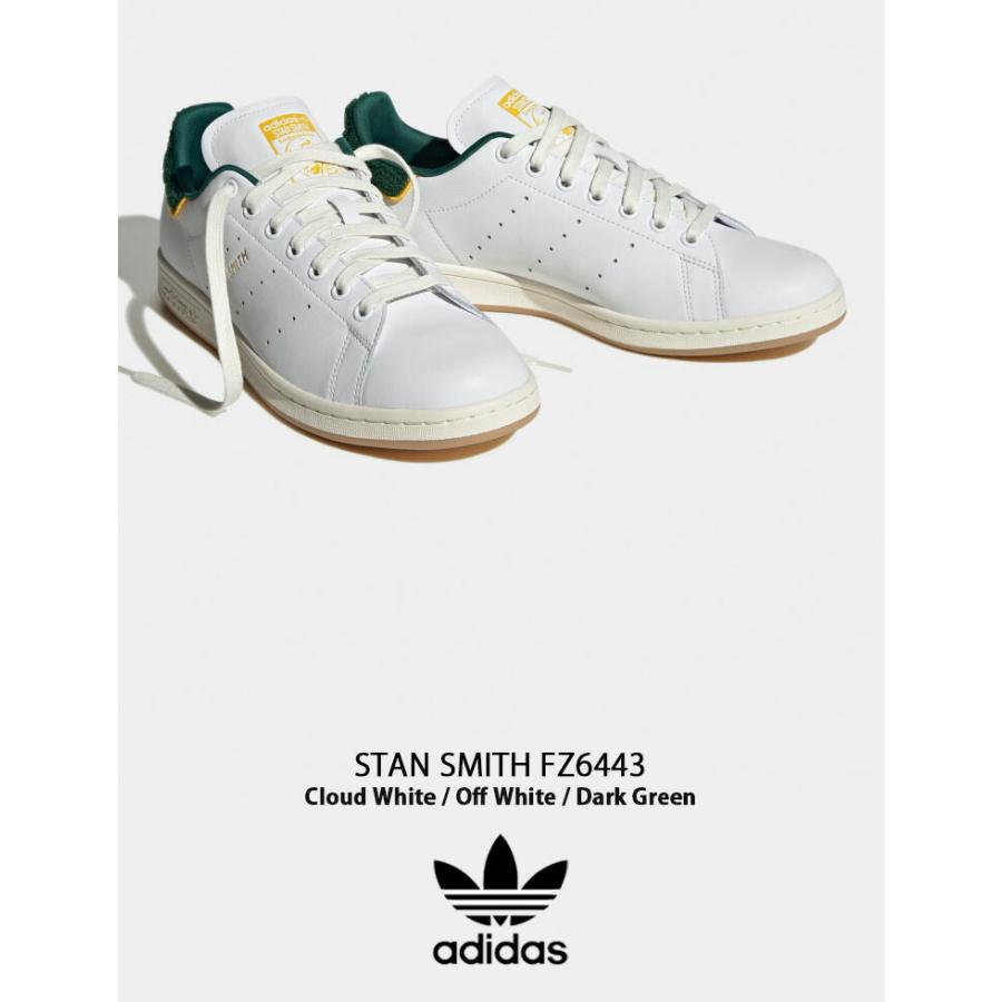 adidas Originals アディダス オリジナルス スニーカー STANSMITH FZ6443 スタンスミス White ホワイト メンズ レディース 男性用 女性用 男女兼用｜snkrs-aclo｜02