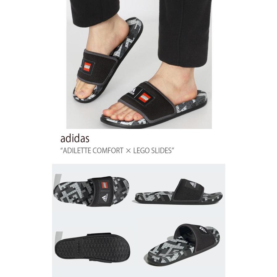 adidas アディダス シャワーサンダル ADILETTE COMFORT × LEGO
