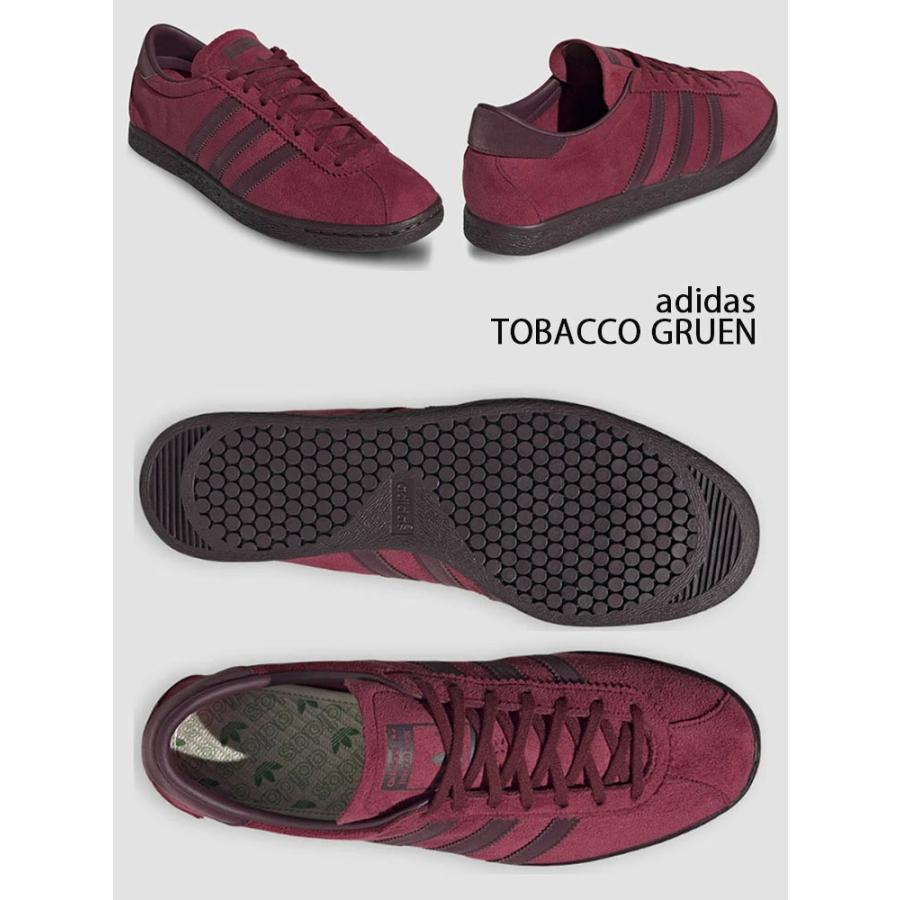 adidas アディダス スニーカー TOBACCO GRUEN タバコ BURGUNDY adidas アディダス スニーカー TOBACCO GRUEN タバコ BURGUNDY