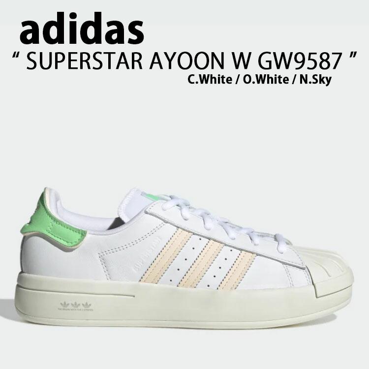 adidas Originals アディダス オリジナルス スニーカー SUPERSTAR AYOON スーパースター GW9587 WHITE SKY adidas（アディダス） adidas Originals オリジナルス スニーカー