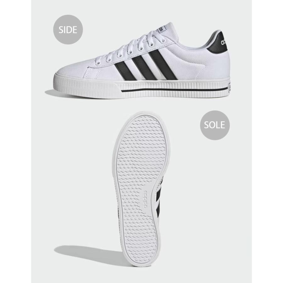 adidas アディダス スニーカー DAILY 3.0 SHOES WHITE BLACK