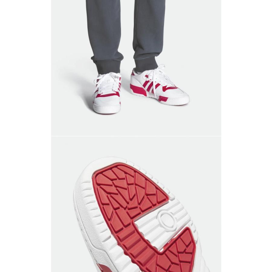 adidas RIVALRY HI 265mm ホワイト/レッド　箱付き Adidas Rivalry Hi Crystal White/Better Scarlet Women's