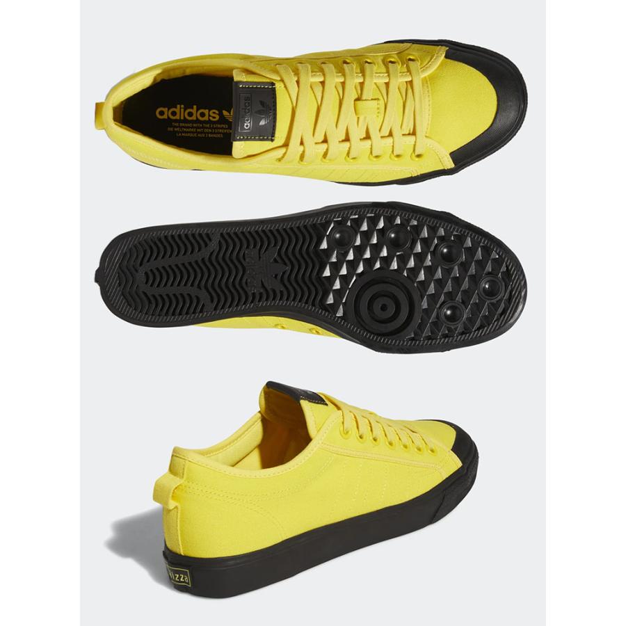 adidas（アディダス） スニーカー NIZZA HQ9866 ニッツァ YELLOW BLACK
