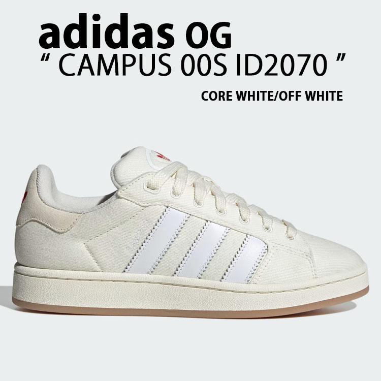 adidas（アディダス） adidas Originals スニーカー CAMPUS 00S WHITE OFFWHITE ID2070 ...