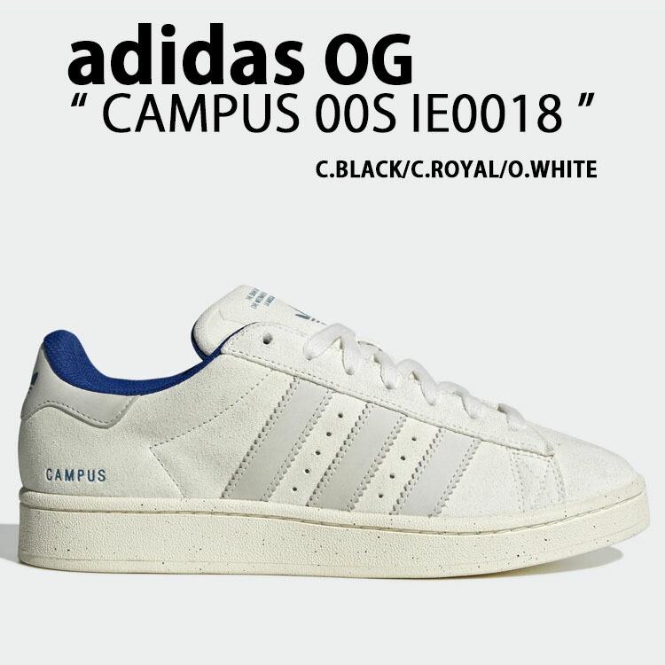 adidas Originals アディダス オリジナルス スニーカー CAMPUS 00S WHITE  BLUE IE0018 キャンパス00S シューズ ホワイト ロイヤル adidas（アディダス） adidas Originals オリジナルス スニーカー