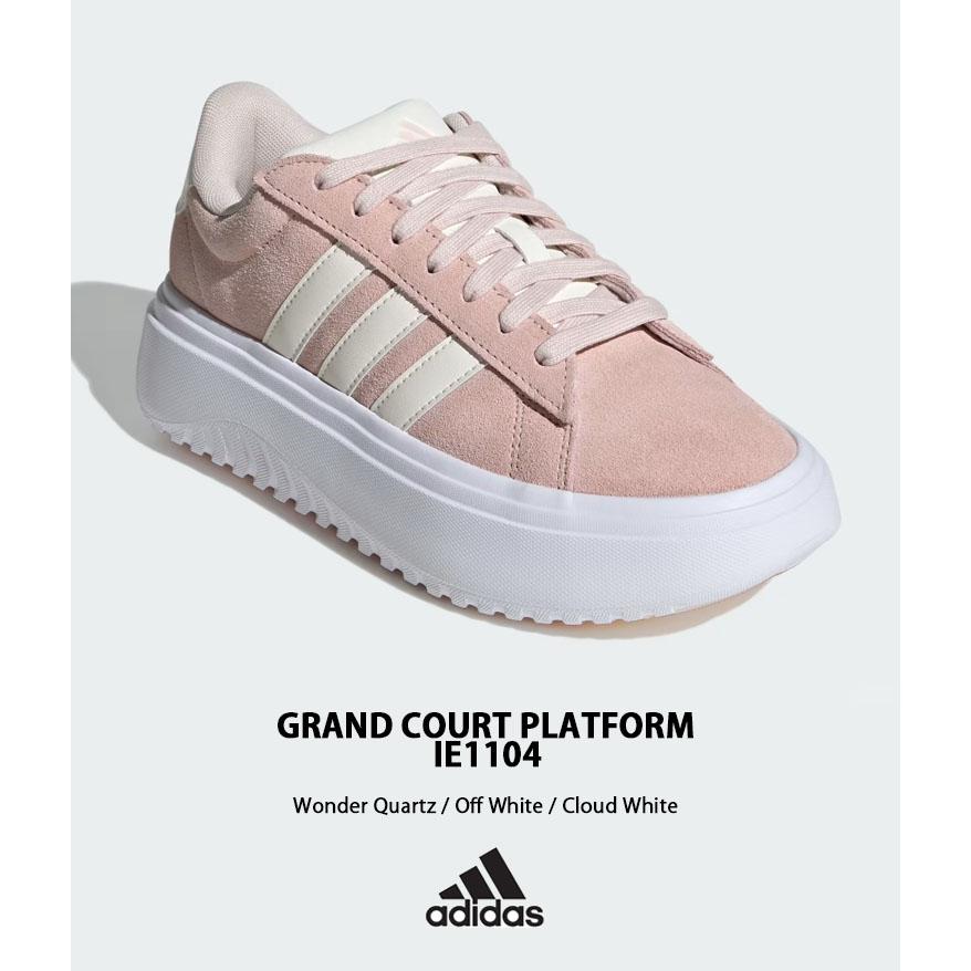 adidas アディダス スニーカー 厚底 GRANDCOURT PLATFORM IE1104 adidas アディダス スニーカー 厚底 GRANDCOURT PLATFORM IE1104