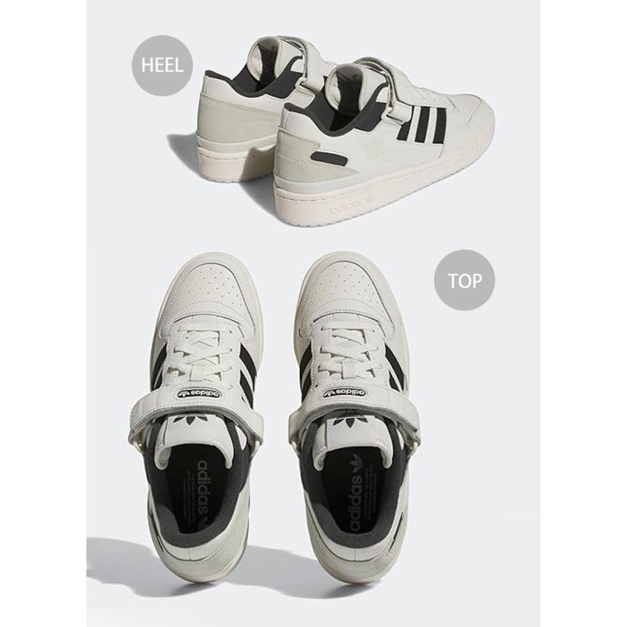 adidas（アディダス） スニーカー FORUM LOW IE7217 WHITE GRAY BLACK 