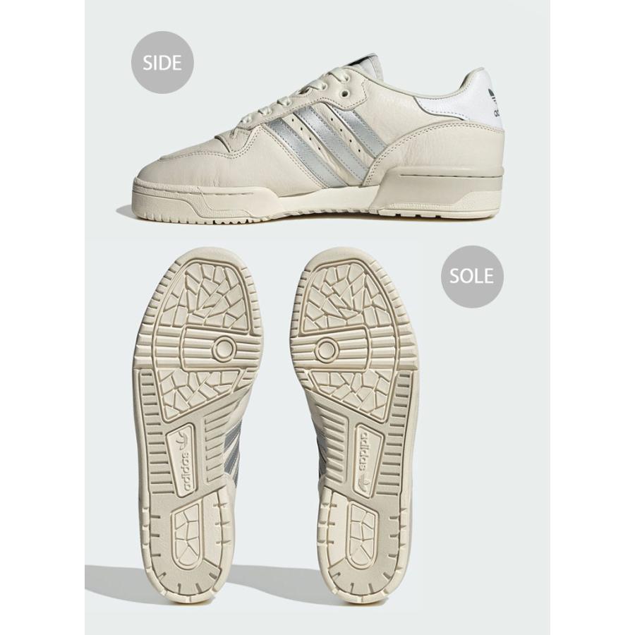 adidas Originals アディダス スニーカー RIVALRY LOW CONSORTIUM IF0603 シューズ ライバルリー ロー コンソーシアム CHALK SILVER GRAY adidas（アディダス） adidas Originals スニーカー RIVALRY LOW