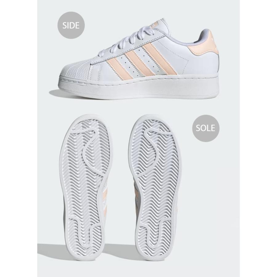 adidas originals アディダス スニーカー SUPERSTAR XLG WHITE