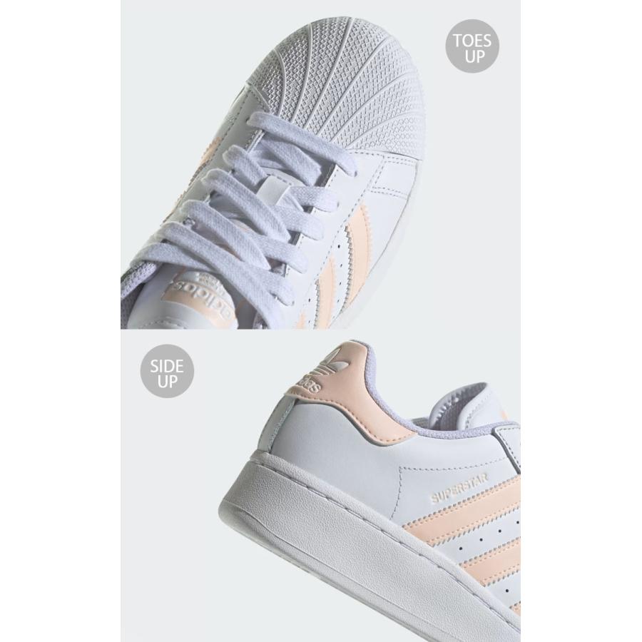 adidas originals アディダス スニーカー SUPERSTAR XLG WHITE