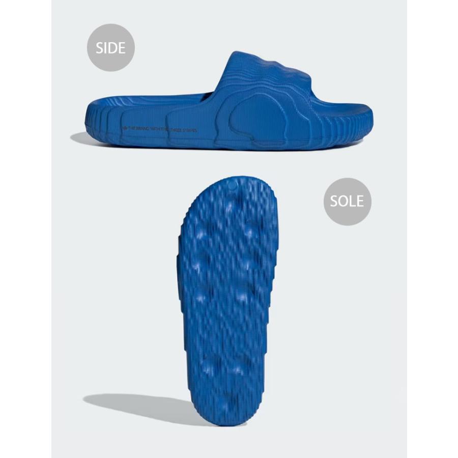adidas originals アディダス  サンダル ADILETTE 22 SLIDE SANDAL BLUE BIRD IF3662 アディレッタ スライドサンダル 一体型 ブルーバード adidas originals アディダス サンダル ADILETTE 22 SLIDE SANDAL BLUE