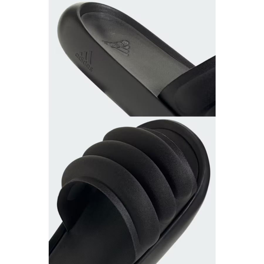 adidas（アディダス） サンダル ADILETTE ZPLAASH アディレッタ スプラッシュ IF4133 コアブラック メンズ ...