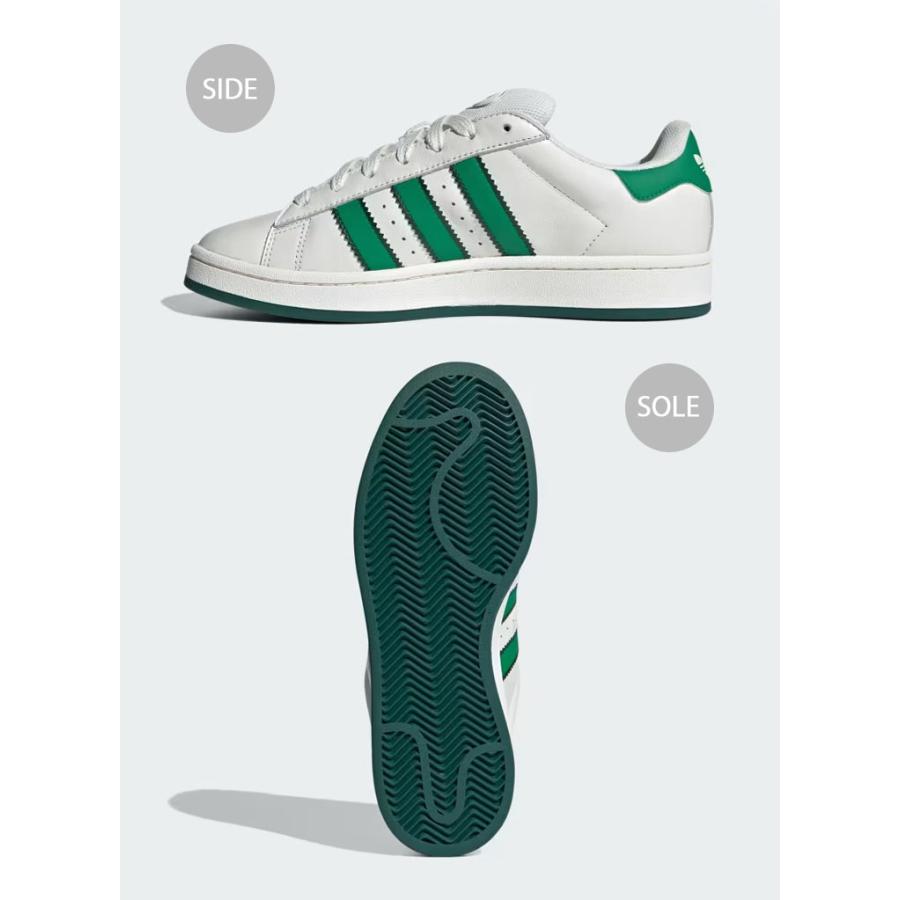 adidas（アディダス） adidas Originals スニーカー CAMPUS 00S WHITE GREEN IF8762 ...