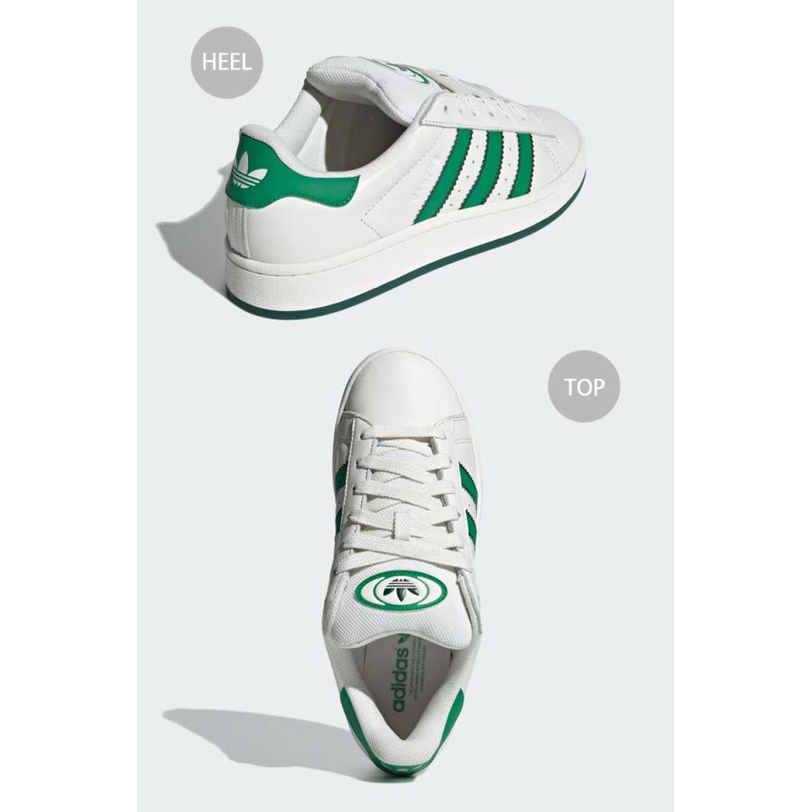 adidas（アディダス） adidas Originals スニーカー CAMPUS 00S WHITE GREEN IF8762 ...
