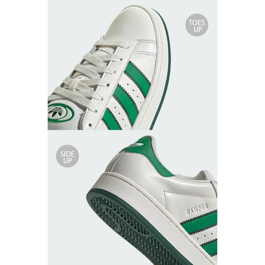 adidas（アディダス） adidas Originals スニーカー CAMPUS 00S WHITE GREEN IF8762 ...
