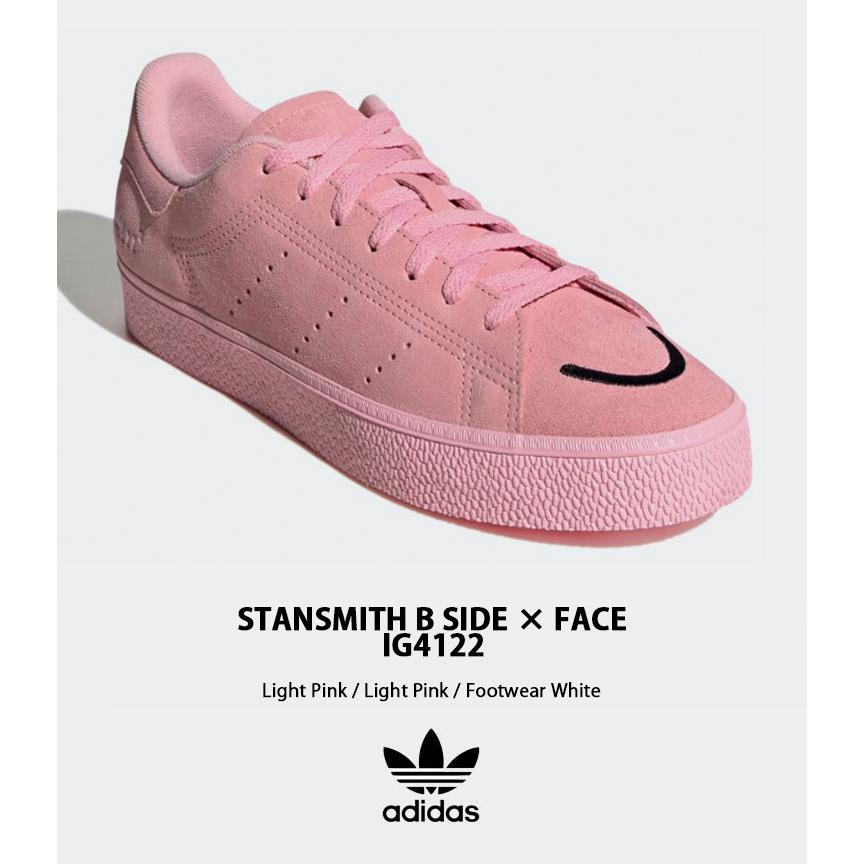 adidas originals アディダス スニーカー STANSMITH CS B SIDE X FACE IG4122 スタンスミス PINK 44m2 フェイス ピンク シューズ メンズ｜snkrs-aclo｜03