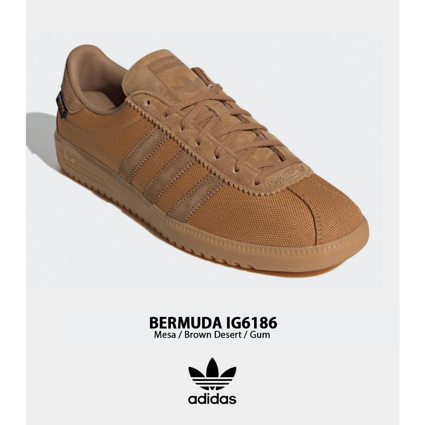 adidas originals アディダス スニーカー BERMUDA IG6186 MESA BROWN