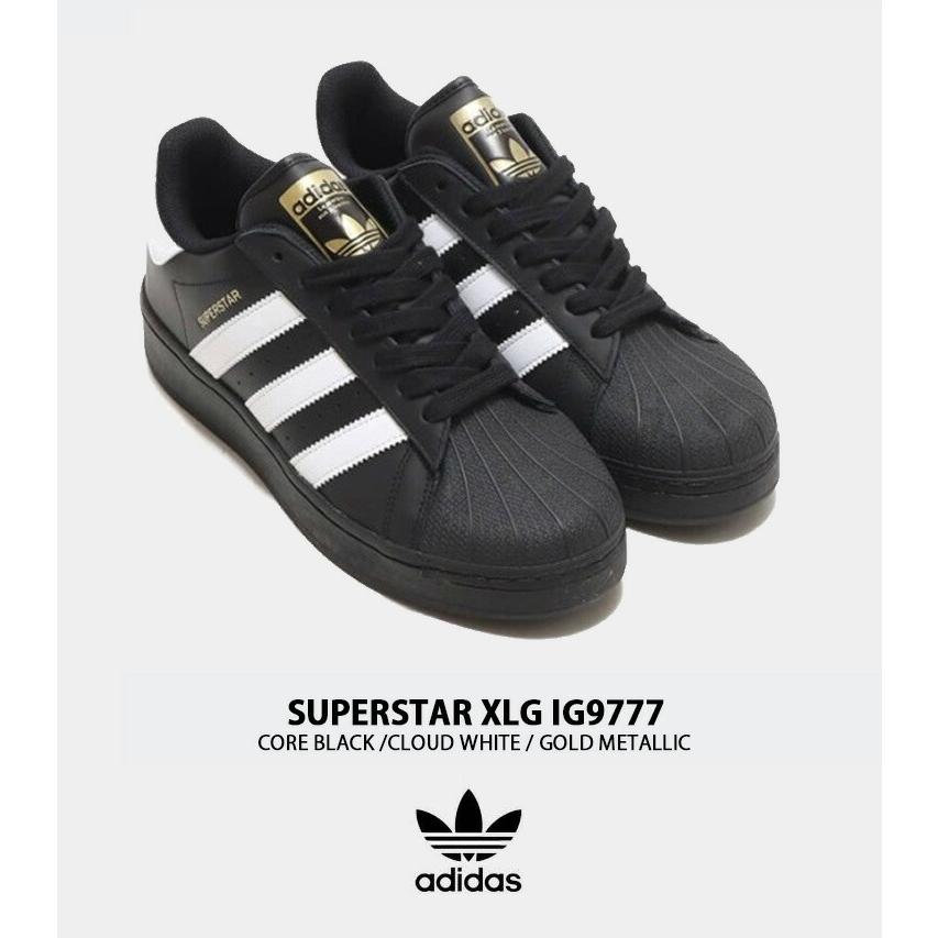 adidas originals アディダス スニーカー SUPERSTAR XLG BLACK adidas originals アディダス スニーカー SUPERSTAR XLG BLACK