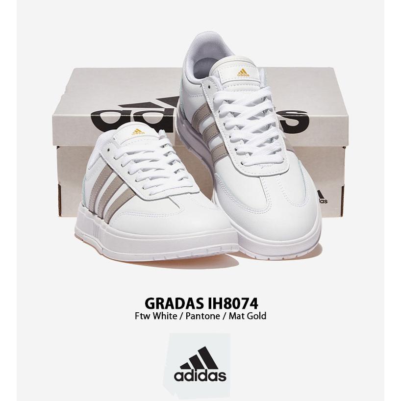 adidas アディダス スニーカー GRADAS IH8074 WHITE PANTONE adidas アディダス スニーカー GRADAS IH8074 WHITE PANTONE