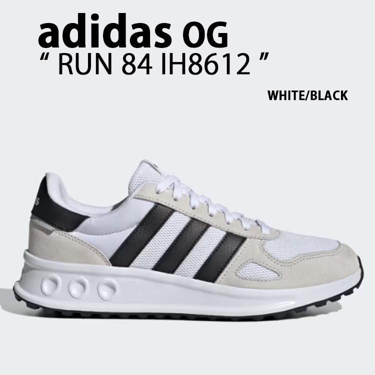 adidas originals アディダス スニーカーRUN 84 IH8612 WHITE BLACK シューズ ホワイト ブラック adidas（アディダス） adidas originals スニーカーRUN 84 IH8612