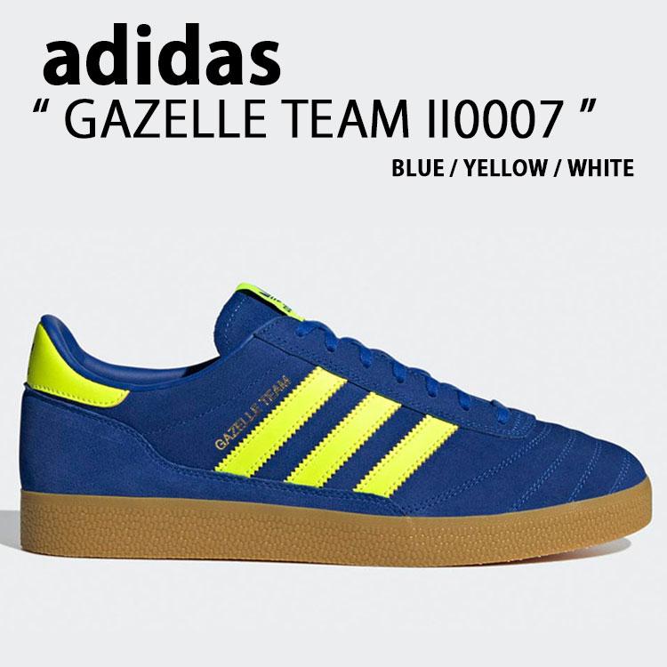 adidas originals アディダス スニーカー GAZELLE TEAM II0007 BLUE YELLOW シューズ ガゼルチーム ブルー イエロー メンズ レディース adidas（アディダス） adidas originals スニーカー GAZELLE TEAM