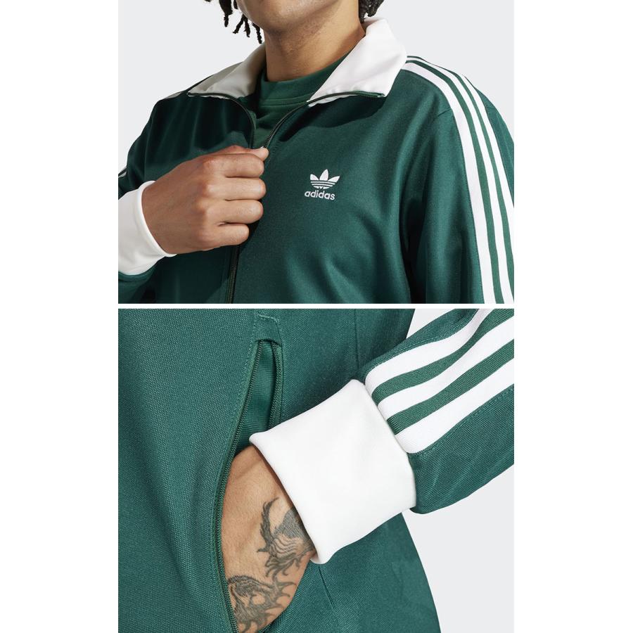 adidas Originals アディダス トラックトップ ジャージ BECKENBAUER TRACK TOP IP0417 ベッケンバウアー COLLEGE GREEN カレッジグリーン｜snkrs-aclo｜04