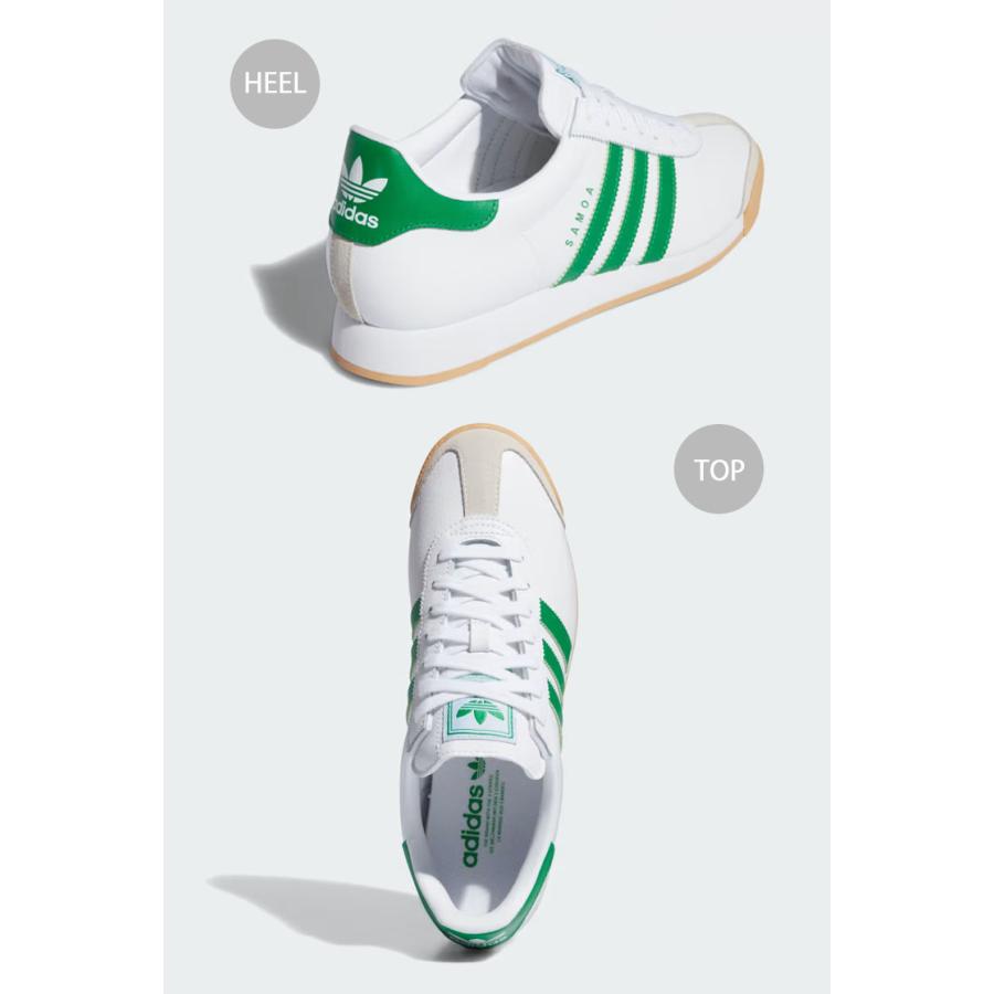 adidas originals アディダス スニーカー SAMOA SHOES JH9078 サモア WHITE GREEN スエードホワイト グリーン テラス系 Tトゥ adidas（アディダス） adidas originals スニーカー SAMOA SHOES
