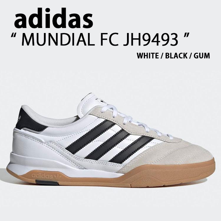 adidas originals アディダス スニーカー MUNDIAL FC JH9493 WHITE BLACK シューズ ムンディアルFC ホワイト ブラック メンズ レディース adidas（アディダス） adidas originals スニーカー MUNDIAL FC JH9493