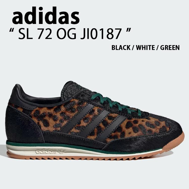 adidas レオパード柄 スニーカー JI0187 245 SL72 OG adidas（アディダス） adidas originals スニーカー SL 72 OG JI0187